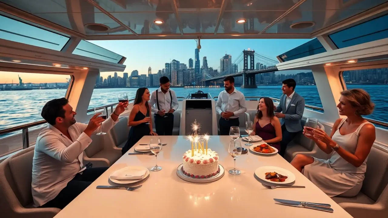 birthday dinner cruise nyc