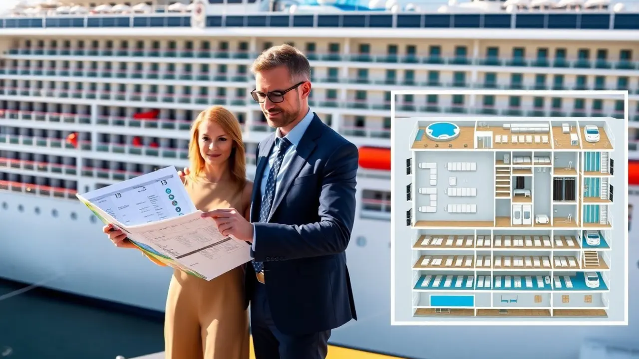 decks on a cruise ship