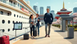 cruise ship to japan