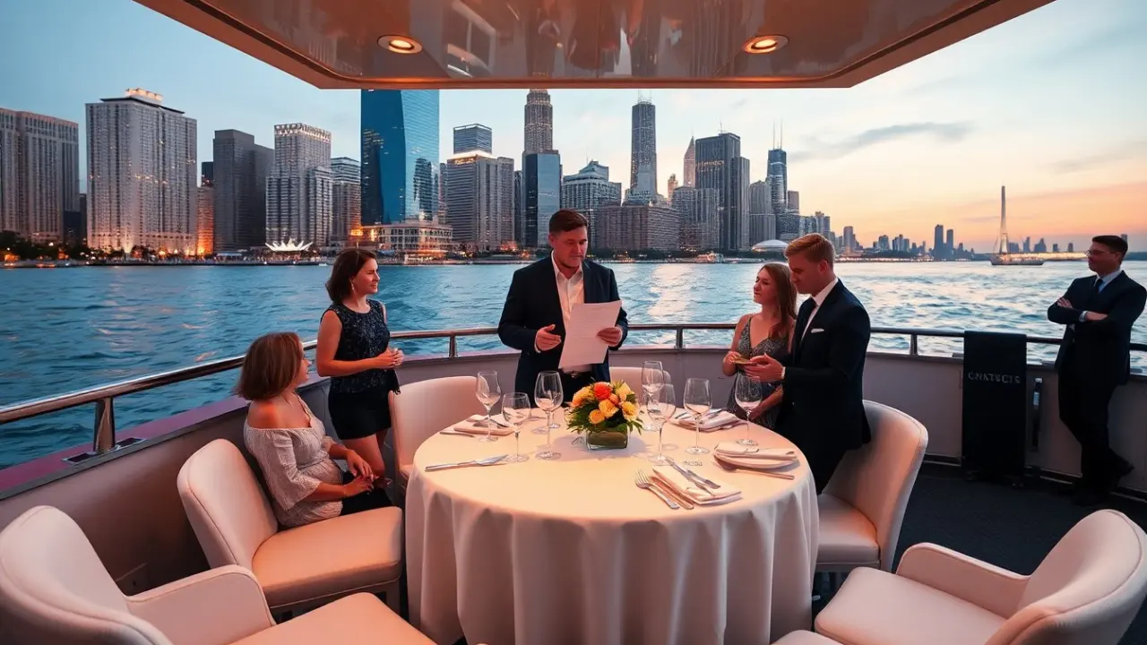 chicago cruise dinner