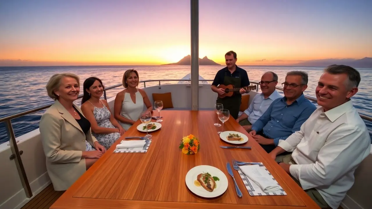 sunset dinner cruise maui